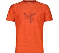 CMP Melange Print Herren T-Shirts orange Größe XXL Trekking Elastisch