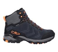 CMP - Melnick Mid Trekking Shoes Waterproof - Wanderschuhe, Gr. 39, blau (BlackBlue/FlamingoFluo)