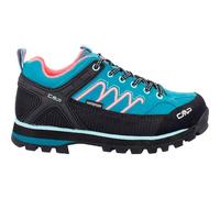CMP Damen Moon Low Wmn Trekking Wp Walking Shoe, Teal Red Fluo, 41 EU