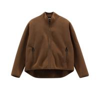 CMP Moving Damen Fleecejacke Full-Zip Boxy Schnitt, 35P4636, Tabak, XS