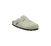 CMP NAVARRO Slipper aus Veloursleder, mit Naturkork-Fußbett und EVA-Laufsohle, Bequeme Passform