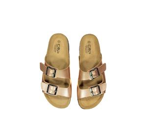cmp Pantoletten "Thalitha" in Gold - Größe 41 | Damen Pantoletten