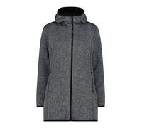 Strickmantel CMP "Parka Fix Hood" Gr. 42, grau Damen Mäntel (59116539-42) grau