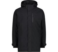 CMP, PARKA SNAPS HOOD, 33K3847, Basic Black, 52, Man