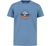 CMP Piquet Kinder T-Shirts blau Größe 104 Lifestyle Atmungsaktiv
