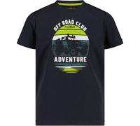 CMP Piquet Kinder T-Shirts grau Größe 104 Lifestyle Atmungsaktiv