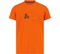 CMP Piquet Kinder T-Shirts orange Größe 98 Lifestyle Atmungsaktiv