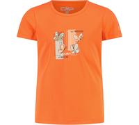 CMP Piquet Kinder T-Shirts orange Größe 98 Lifestyle Atmungsaktiv