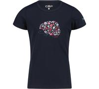 CMP Piquet Kinder T-Shirts schwarz Größe 104 Lifestyle Atmungsaktiv