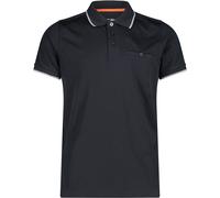 CMP Herren Short-Sleeved Polo Shirt Polo (1er Pack) | Schutz vor Wind, schneller Feuchtigkeitstransport, atmungsaktives Material, leichtes Tragegefühl