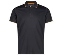 CMP - Polo Piquet - Polo-Shirt, Gr. 4XL 58, grau/schwarz (Antracite/Flame)