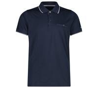 CMP - Polo Polyester - Polo-Shirt, Gr. S 46, blau (BlackBlue/Cemento)