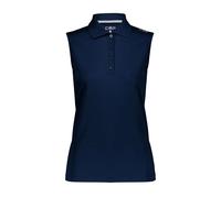 CMP Polo Sleeveless Damen Poloshirt, blau D38