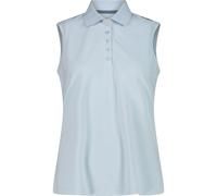CMP Polo Sleeveless Damen Poloshirt, hellblau 38