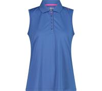 CMP Polo Sleeveless Damen Poloshirt, hellblau D48