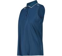 CMP Polo Top Damen Tanktops blau Größe XL Trekking Elastisch