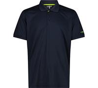 CMP - Poloshirt für Herren, B. Blau-Limettengrün, 52