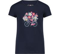 CMP Print Kinder T-Shirts blau Größe 164 Trekking Elastisch