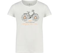 CMP Print Kinder T-Shirts weiss Größe 164 Trekking Elastisch