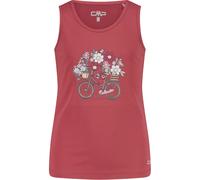 CMP Print Kinder Tanktops rot Größe 110 Lifestyle Atmungsaktiv