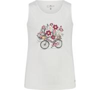 CMP Print Kinder Tanktops weiss Größe 104 Lifestyle Atmungsaktiv