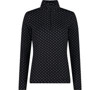 CMP Printed Damen Pullover schwarz Größe XXS Trekking Elastisch