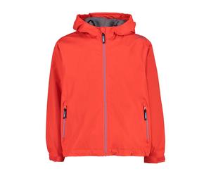 CMP Regenjacke aus Ripstop mit Kapuze (wasserdicht) rot Kinder, Größe 104