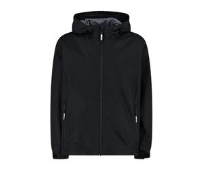 CMP Regenjacke aus Ripstop mit Kapuze (wasserdicht) schwarz Kinder, Größe 140