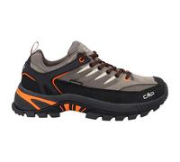 CMP - Rigel 2.0 Low Trekking Shoes WP - Multisportschuhe, Gr. 45, schwarz (Deserto/Flame)