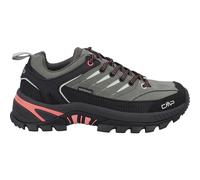 CMP - Women's Rigel 2.0 Low WP Trekking Shoes - Multisportschuhe, Gr. 43, schwarz/grau (Avocado/Coral)