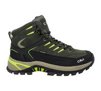 CMP - Rigel 2.0 Mid Trekking Shoes WP - Wanderschuhe, Gr. 46, schwarz/oliv (Pine/Mela)