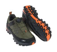 CMP Campagnolo Trekkingschuhe Rigel Fitgo Low wasserdicht – Olive/Flame Größe 41 Herren