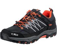 CMP Rigel Low Trekking Wp Walking Shoe, Antracite-Flash Orange, 34 EU, 3Q54554