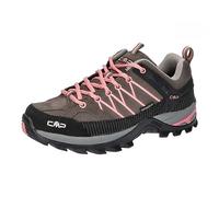 CMP Rigel Low Wmn Trekking Shoes Wp Damen Wanderschuhe, Braun Pfirsichrosa Fango Pesca, 39 EU