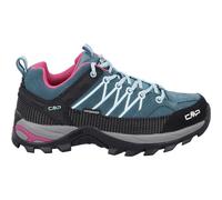 CMP Rigel Low Wmn Trekking Shoes Wp Damen Wanderschuhe, Dunkelblau Hellblau Deep Lake Acqua, 41 EU