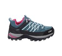 CMP Rigel Low Wmn Trekking Shoes Wp Damen Wanderschuhe, Dunkelblau Hellblau Deep Lake Acqua, 41 EU