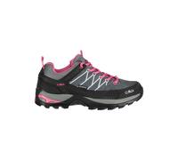 CMP Rigel Low Wmn Trekking Shoes Wp Damen Wanderschuhe, Grau Pink Hellblau Grey Fuxia Ice, 44 EU