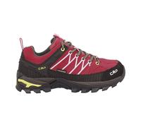 CMP Campagnolo Leder-Trekkingschuhe Rigel Low 3Q13246 WP Pfingstrose-Apfel Damen Gr. 37