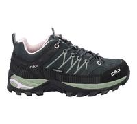 Wanderschuh CMP "RIGEL LOW WMN WP TREKKING SHOES", Damen, Gr. 40, grün (jungle, soft pink), Leder, Schuhe Wanderschuh, wasserdicht (89815662-40) jungle, soft pink