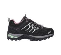 CMP Rigel Low WMN WP Velourleder - Damen-Trekkingschuhe Piombo-Orchidea 37 EU