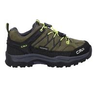 CMP Campagnolo Trekkingschuhe Rigel Low WP Unisex Olive Yellow Fluo Größe 28 EU