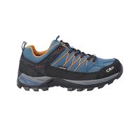 CMP Rigel Low Waterproof Trekkingschuhe blau/schwarz/orange - 41