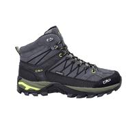 CMP Trekkingschuhe Rigel MID 3Q12947-30UR Herren wasserdicht Grau-Gelb Fluo Gr. 47