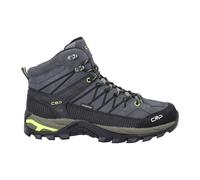 CMP Campagnolo Herren Trekkingstiefel Rigel Mid (3Q12947) WP Grau-Gelb Fluo Größe 41