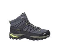 CMP Rigel Mid Trekking Shoes WP, Khaki-Säure, 40 Herren, Grau Gelb Fluo, 44 EU