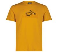 CMP - S/S T-Shirt - Funktionsshirt, Gr. 3XL 56, orange/gelb (Curcuma)