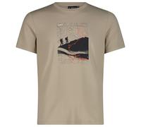 CMP - S/S T-Shirt - Funktionsshirt, Gr. XL 52, beige (Corda)