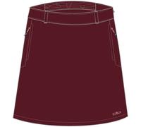 CMP Skirt 2 In 1 Damen Rock, rot D36