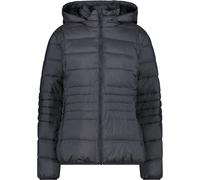 WOMAN JACKET SNAPS HOOD Grafite Melange 34