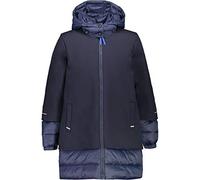 CMP Softshell-Parka mit Flockfüllung, Mädchen, Anorak, 30K2005, Schwarz Blau, 176